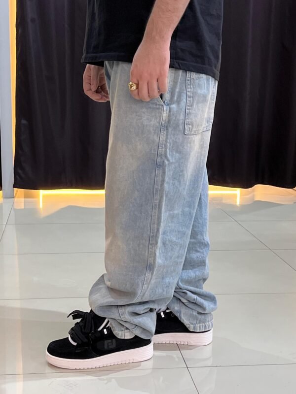 Calça Baggy Loko Jeans Dirty Vintage - Imagem 5