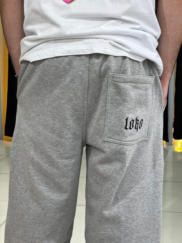 Calça Moletom Loko Cinza - Imagem 5
