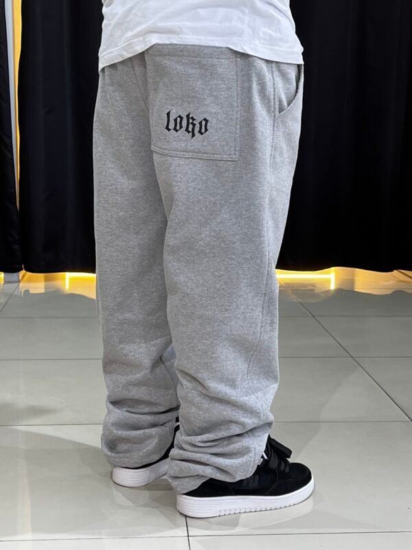 Calça Moletom Loko Cinza - Imagem 3