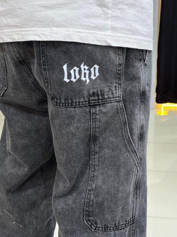 Calça Carpinteiro Loko Big Estonado Escuro - Imagem 5