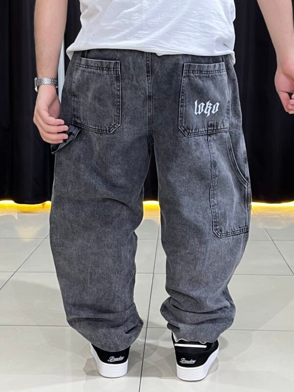 Calça Carpinteiro Loko Big Estonado Escuro - Imagem 2