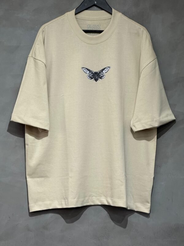 Camiseta Oversized Blunt Noctu Bege - Imagem 2