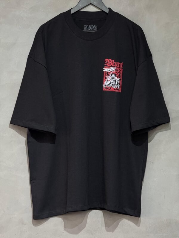 Camiseta Oversized Blunt Gambit Preto - Imagem 2