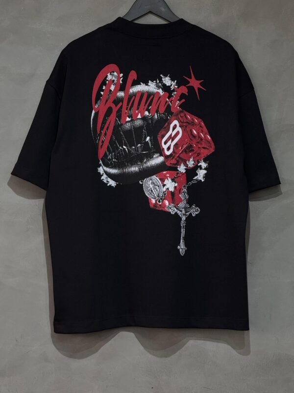 Camiseta Oversized Blunt Vegas Preto