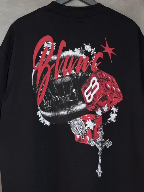 Camiseta Oversized Blunt Vegas Preto - Imagem 3