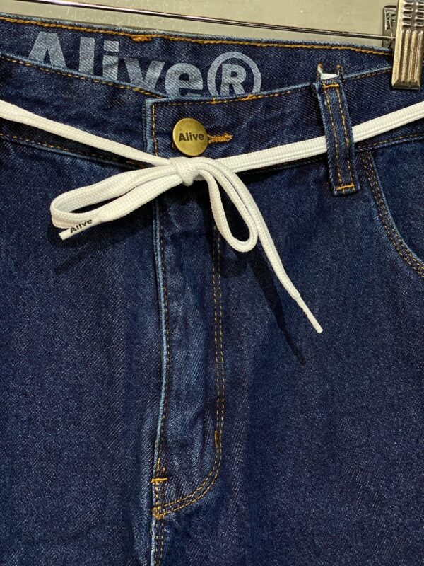 Bermuda Alive Jeans Classica Street Azul - Imagem 3