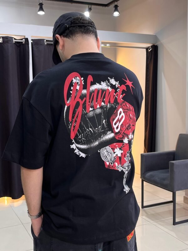Camiseta Oversized Blunt Vegas Preto - Imagem 2