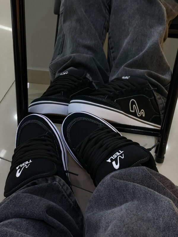 Tênis Tesla Flow Black White - Imagem 5