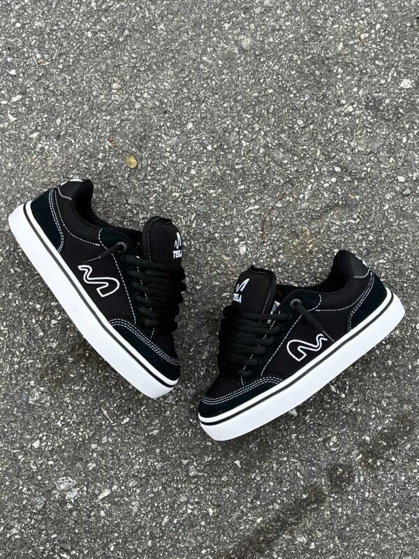 Tênis Tesla Flow Black White - Imagem 4