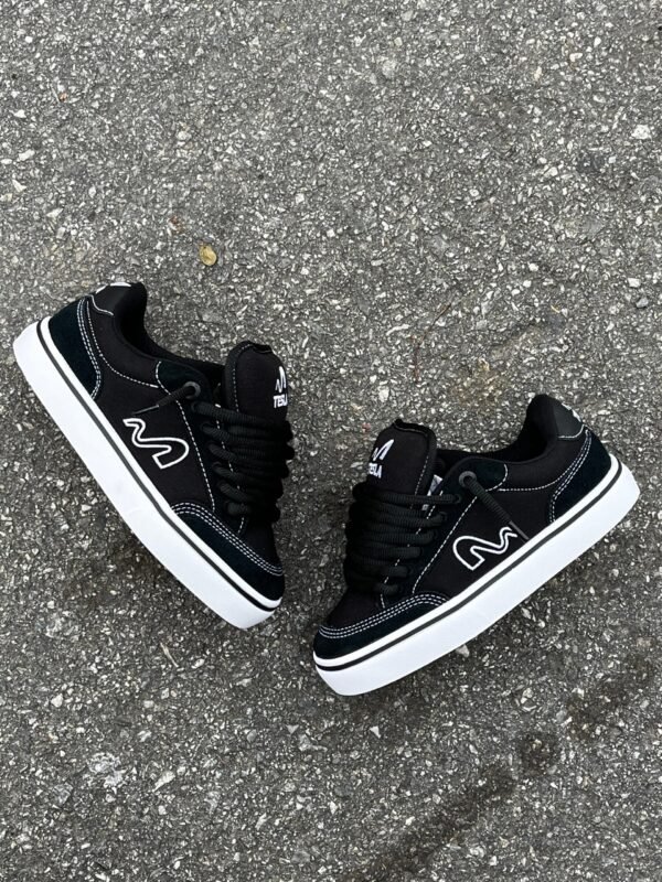 Tênis Tesla Flow Black White - Imagem 4