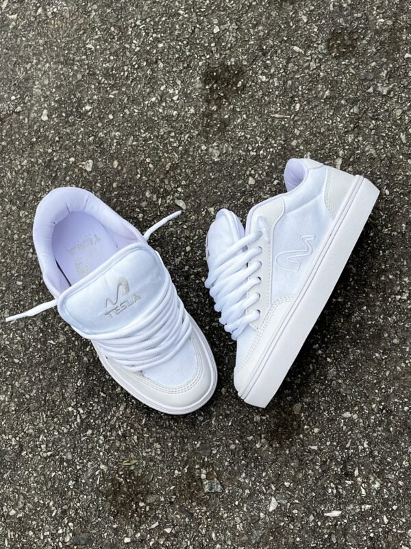 Tênis Tesla Flow All White - Imagem 6