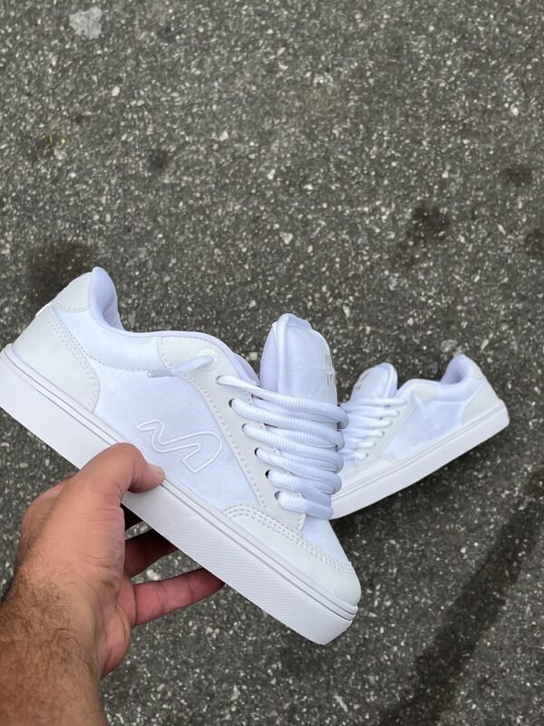 Tênis Tesla Flow All White - Imagem 5