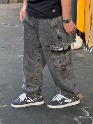 Calça Baggy Cargo Loko Estonado