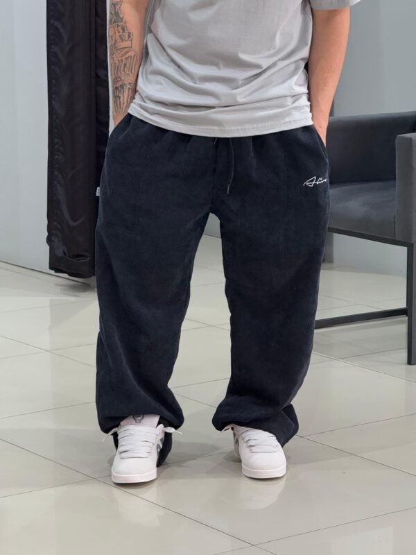 Calça Alive Veludo Cotele Preto - Imagem 4