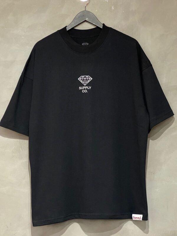 Camiseta Diamond Brillant Oversized Preto - Imagem 2