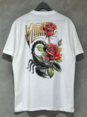 Camiseta Blunt Scorpion Flower New White