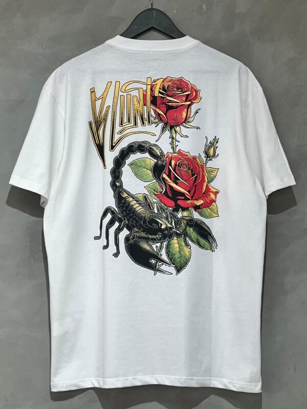 Camiseta Blunt Scorpion Flower New White