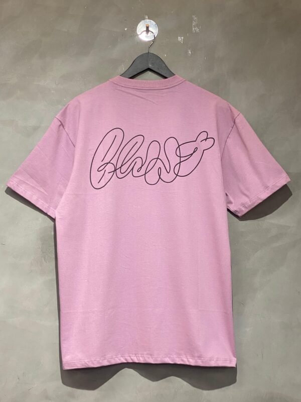 Camiseta Blunt Basica Halo Rosa Retro