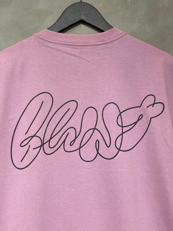 Camiseta Blunt Basica Halo Rosa Retro - Imagem 4