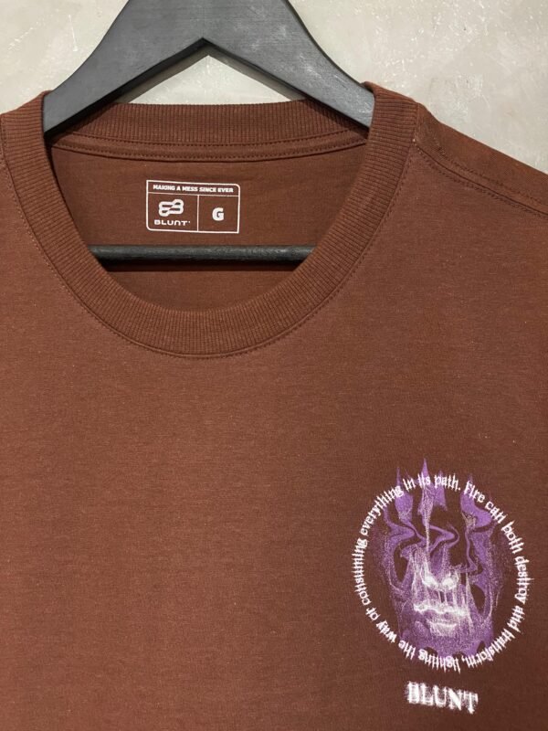 Camiseta Blunt Basica Specter Mocha - Imagem 4