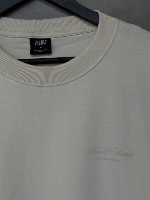 Camiseta Plano C. Paths of Glory Areia - Imagem 4