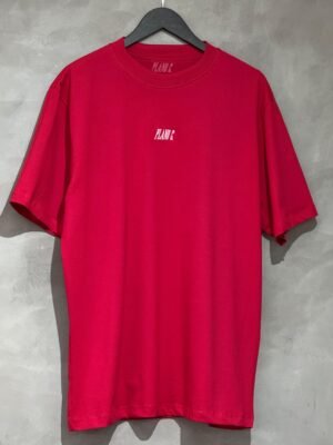 Camiseta Plano C. Logo Bordado Vermelho