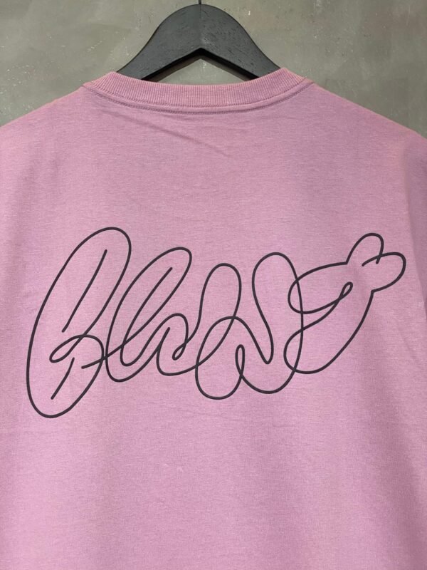 Camiseta Blunt Basica Halo Rosa Retro - Imagem 4