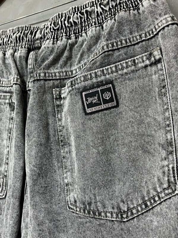 Bermuda Jeans John Roger Over Black Marmorizada - Imagem 2