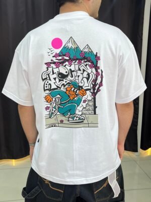 Camiseta Hocks Over Corre Branco