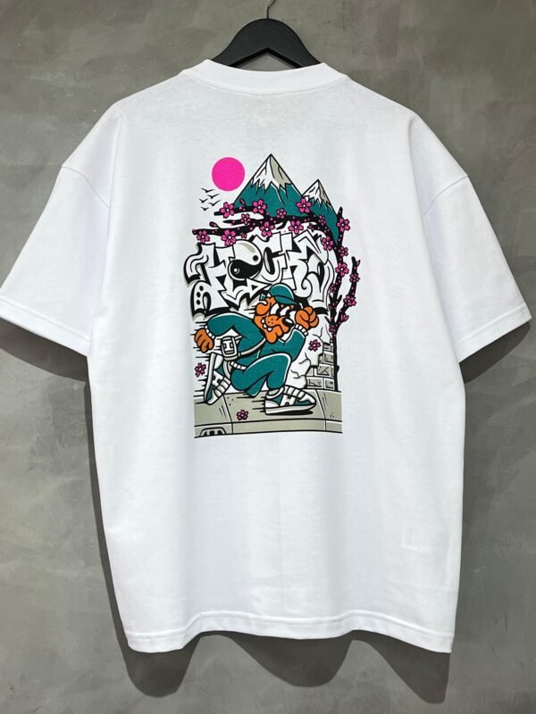 Camiseta Hocks Over Corre Branco - Imagem 3