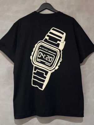 Camiseta Orange Watch Preto