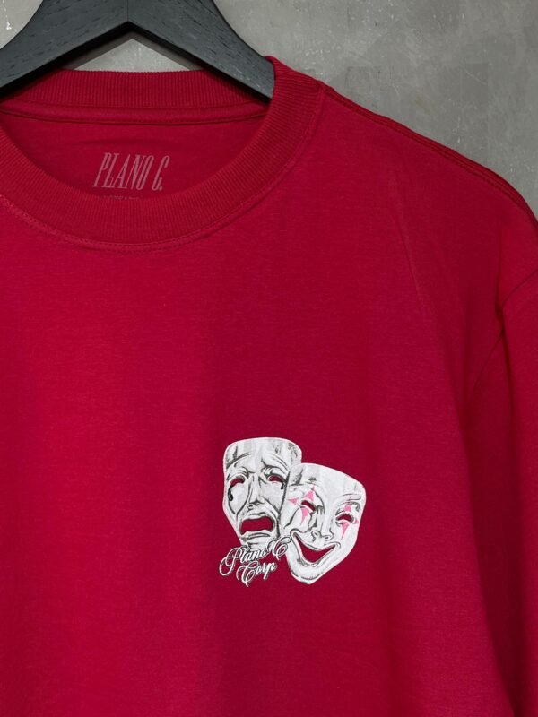 Camiseta Plano C. Masks Vermelho - Imagem 3