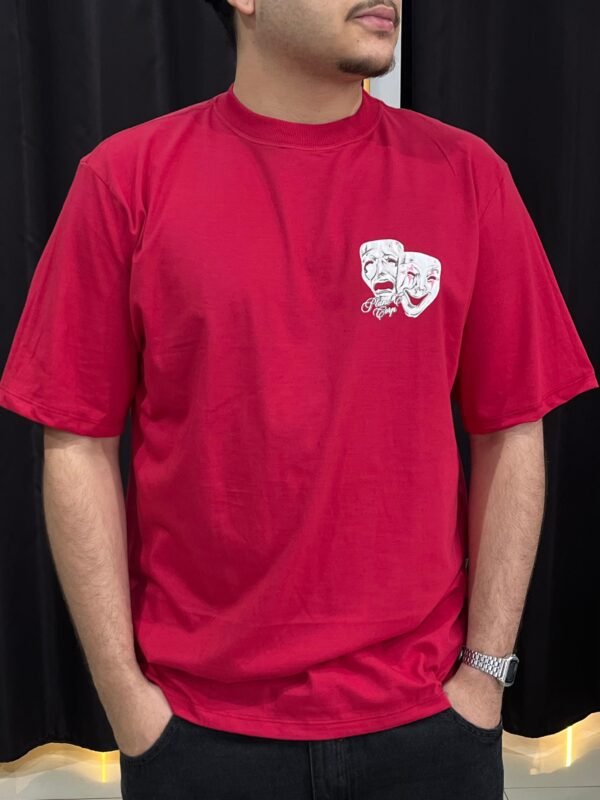 Camiseta Plano C. Masks Vermelho - Imagem 2