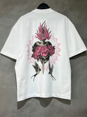 Camiseta Blunt Oversized Blessed Branco