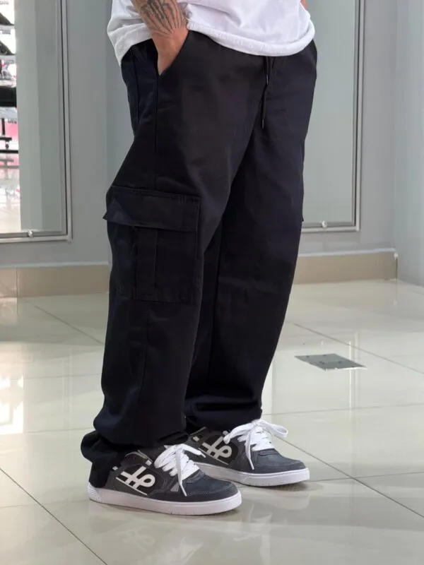 CALÇA CARGO LOKO PRETA - Imagem 3