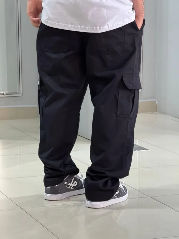 CALÇA CARGO LOKO PRETA - Imagem 4