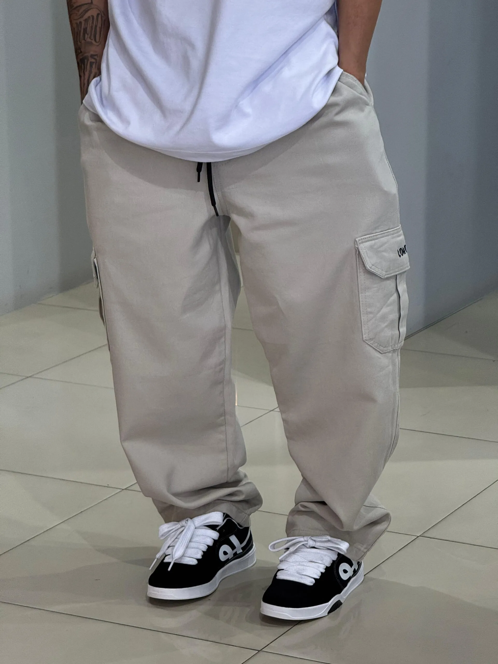 CALÇA CARGO LOKO AREIA - Imagem 5