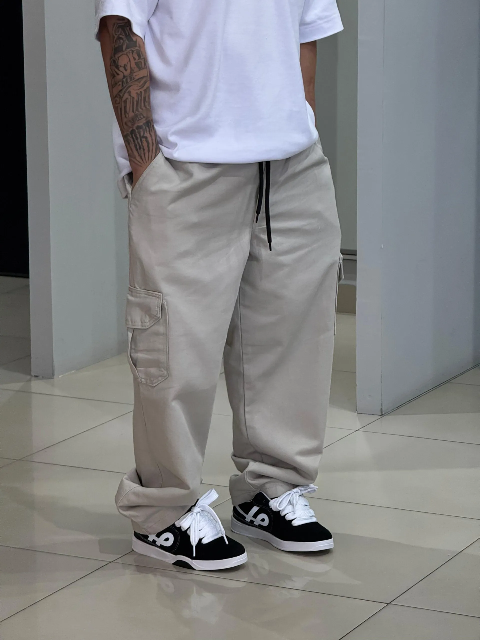 CALÇA CARGO LOKO AREIA - Imagem 3