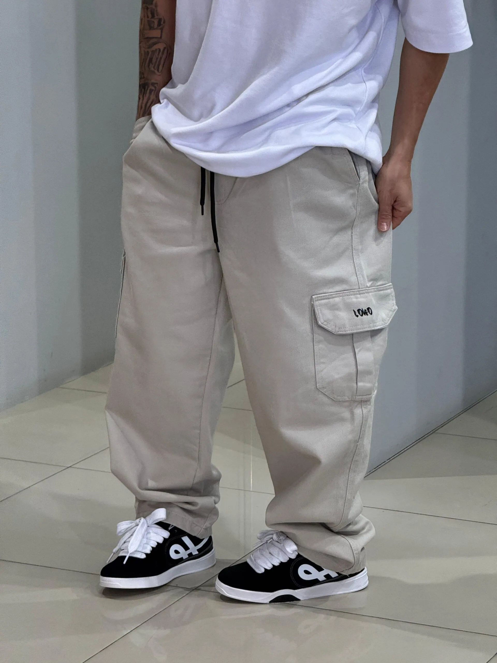 CALÇA CARGO LOKO AREIA - Imagem 7