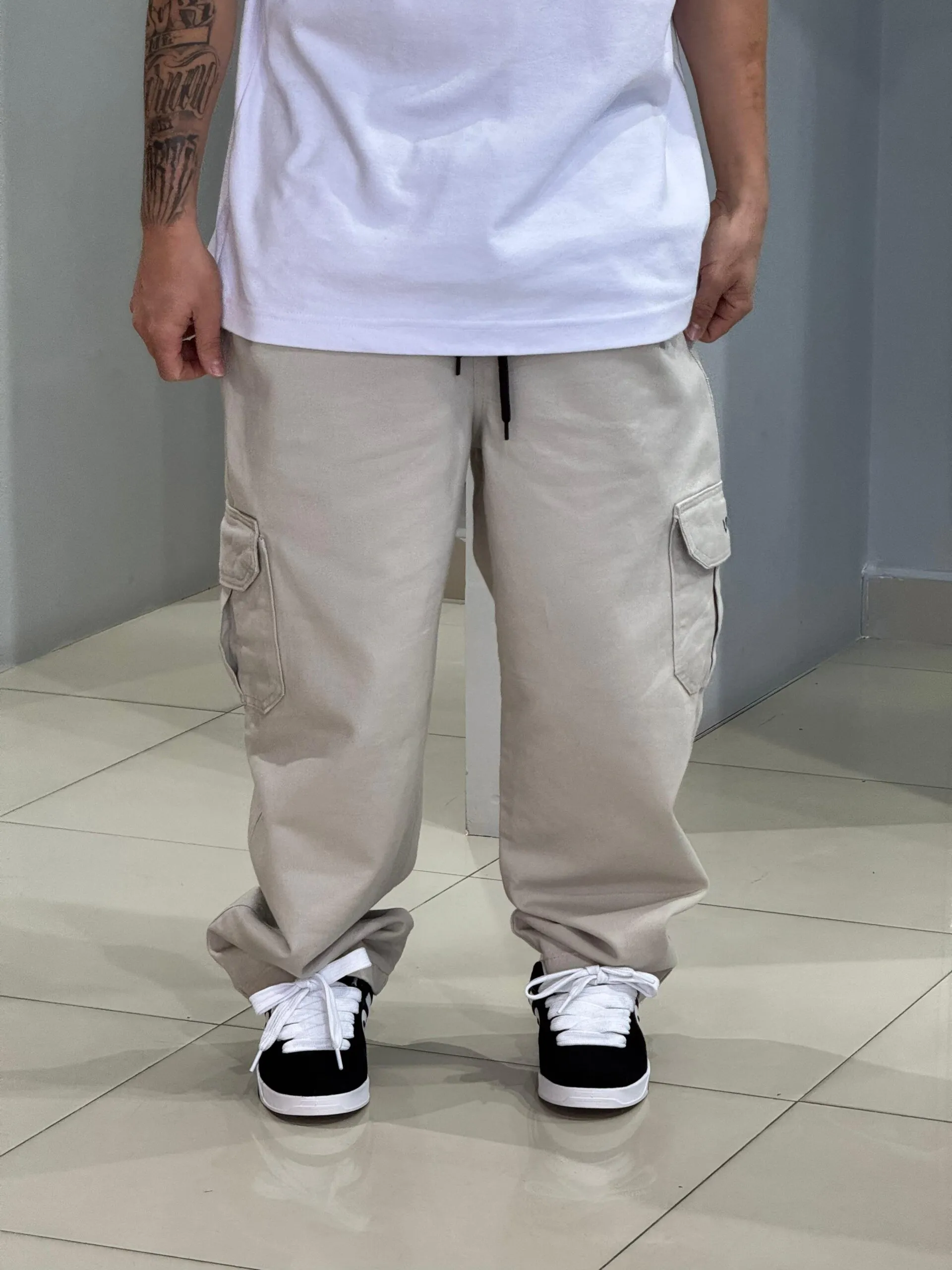 CALÇA CARGO LOKO AREIA - Imagem 4