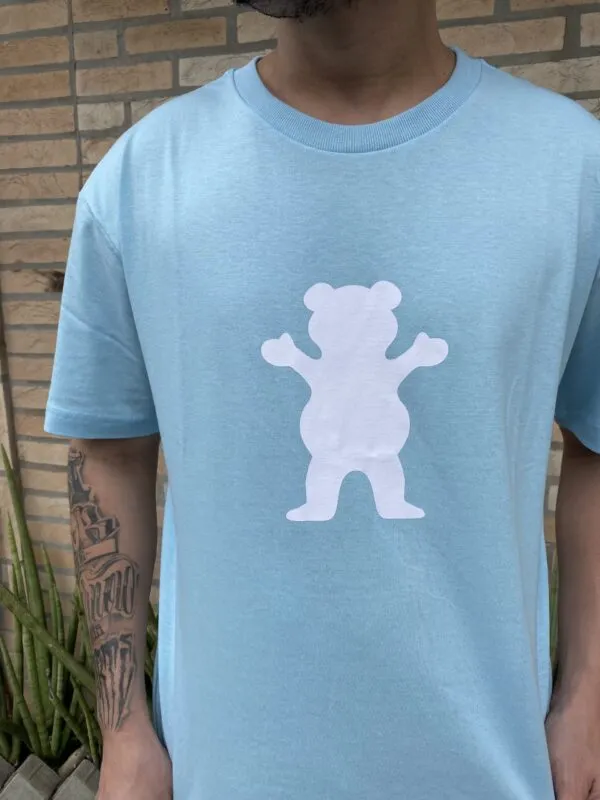 CAMISETA GRIZZLY OG BEAR TEE AZUL BB - Imagem 2