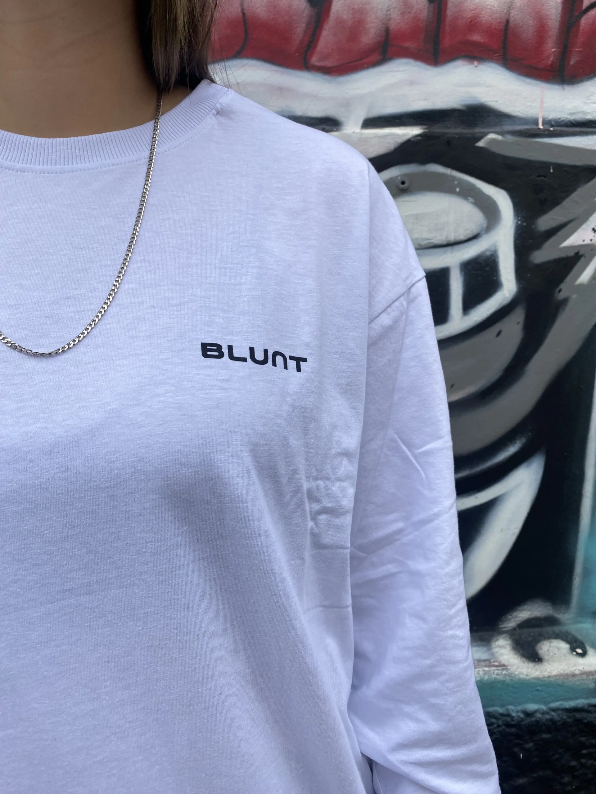 CAMISETA MANGA LONGA BLUNT BASICA BRANCA - Imagem 2