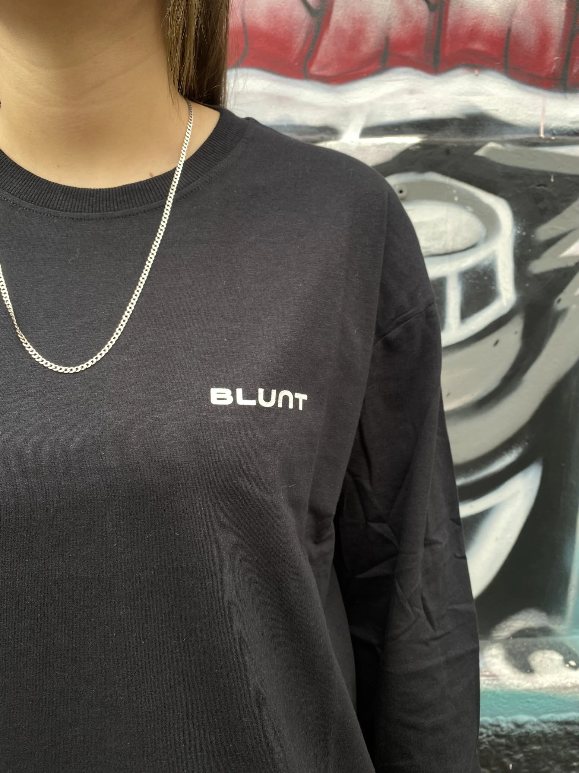 CAMISETA MANGA LONGA BLUNT BASICA PRETA - Imagem 2