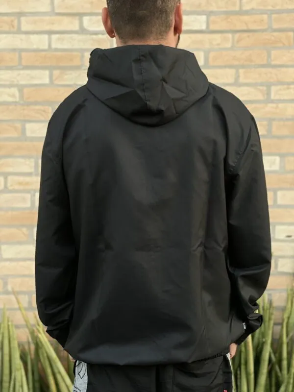 MOLETOM CANGURU HOCKS LOGO PRETO - Imagem 3