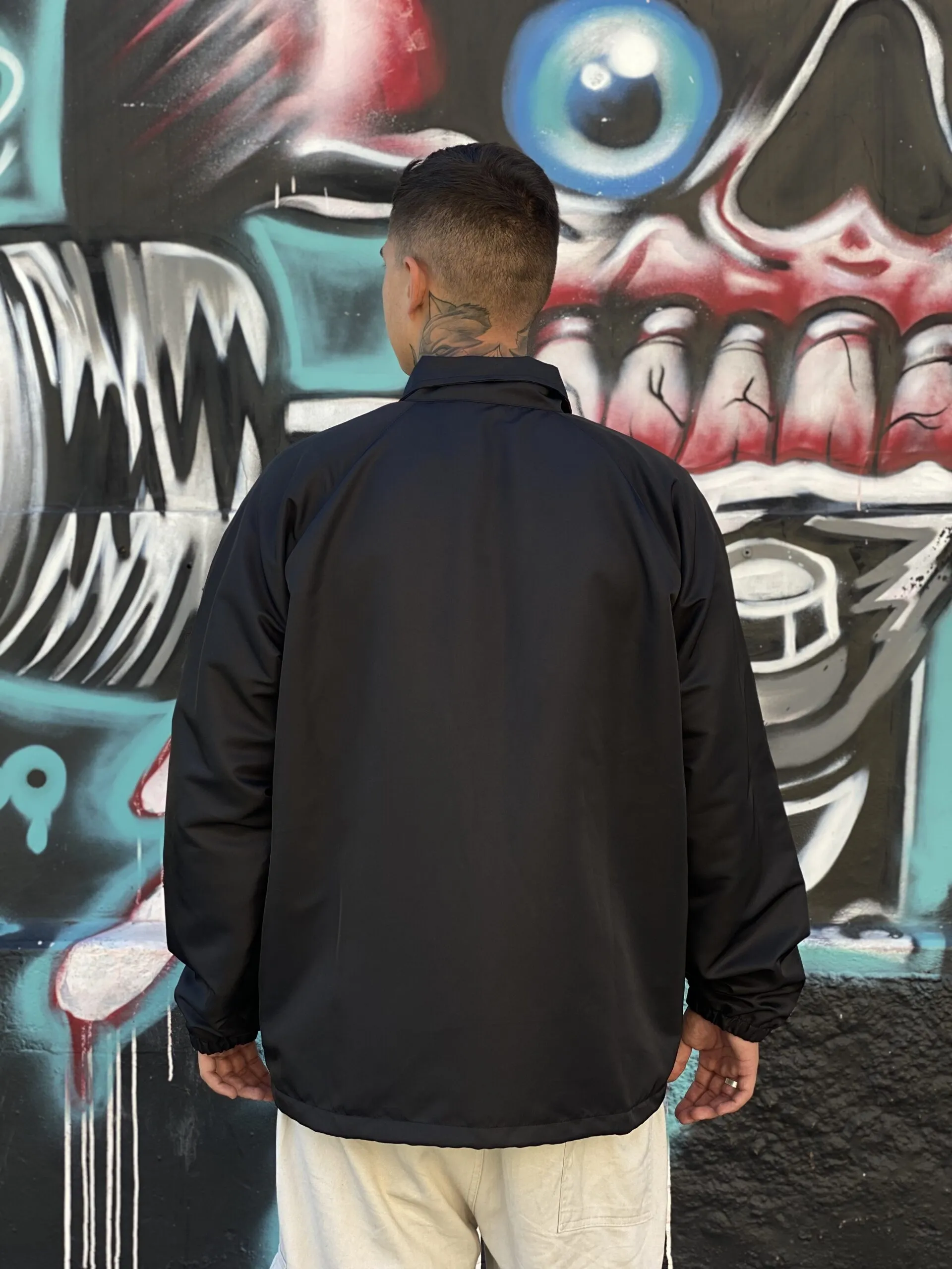 JAQUETA DIAMOND FLAG COACH PRETA - Imagem 4