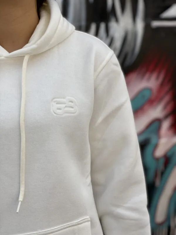MOLETOM CANGURU BLUNT SOON HIGH OFF WHITE - Imagem 2