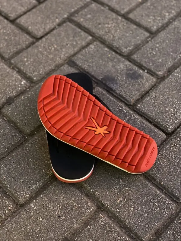 CHINELO KENNER KIVAH PRETO/VERMELHO - Imagem 5