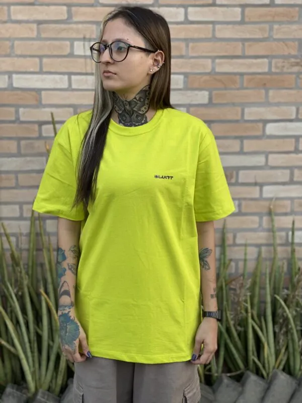 CAMISETA BLUNT VERTEX VERDE LIMÃO