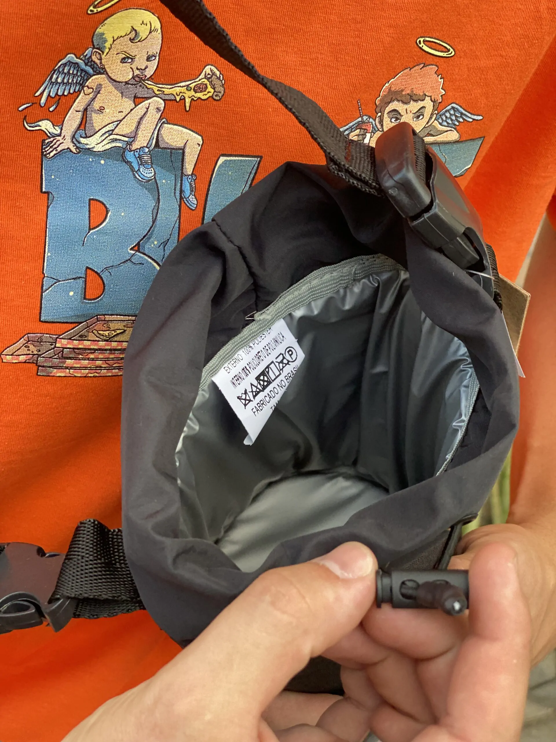 SHOLDER BAG TÉRMICA HUARAZ PRETO - Imagem 2