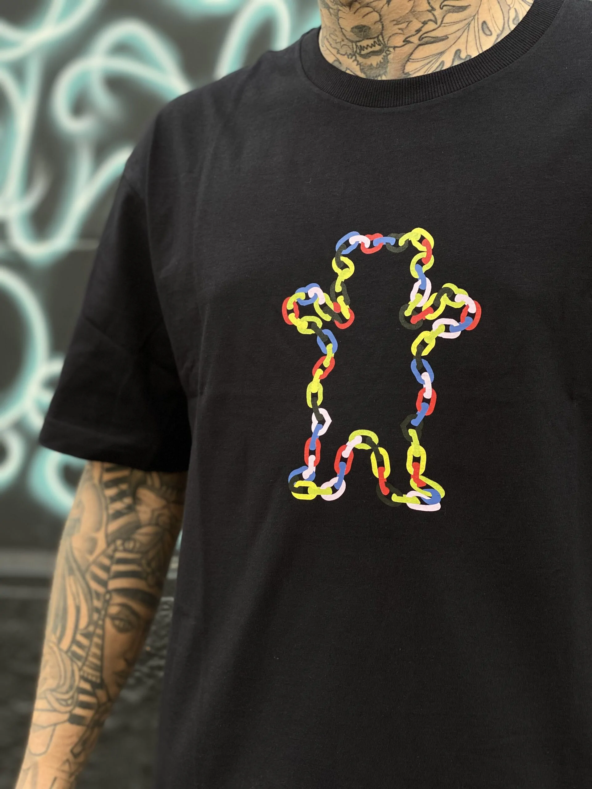 CAMISETA GRIZZLY LETS LINKS PRETO - Imagem 2